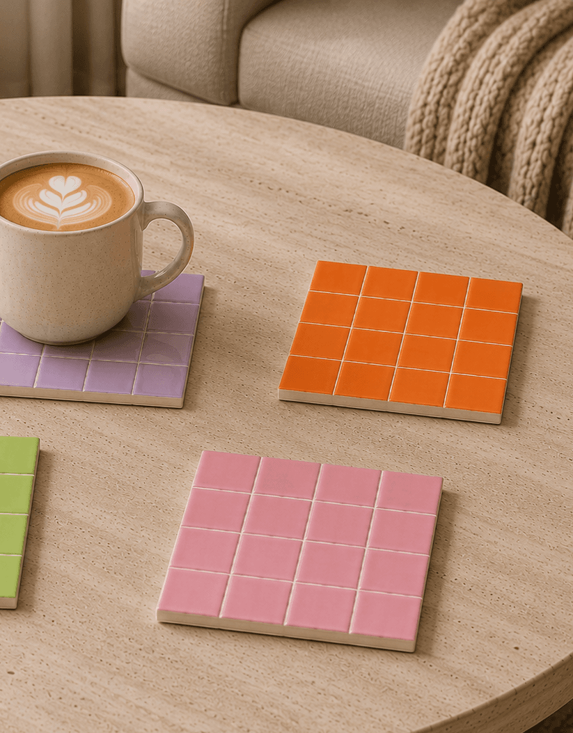 The Pastel Set tiled set