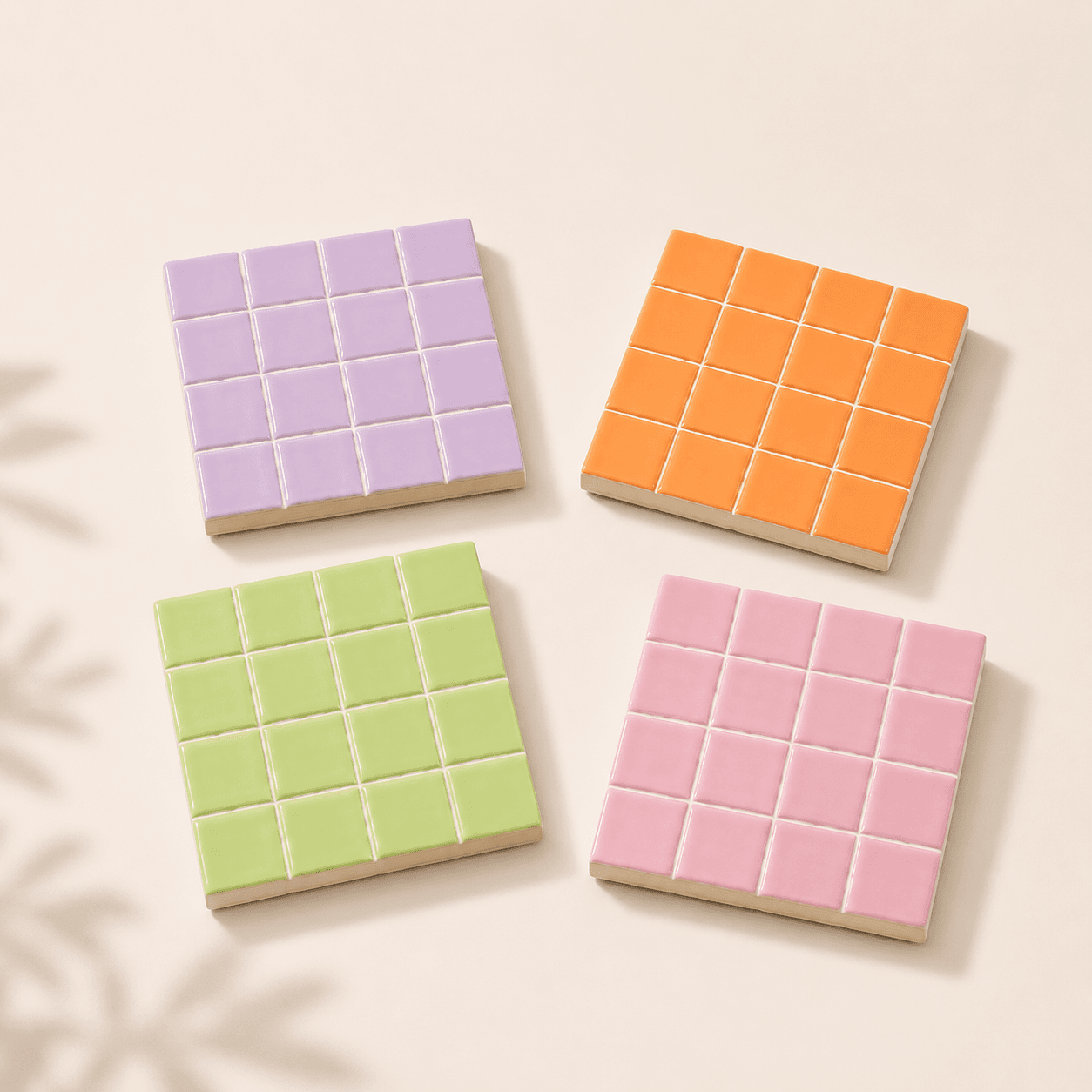 The Pastel Set tiled set